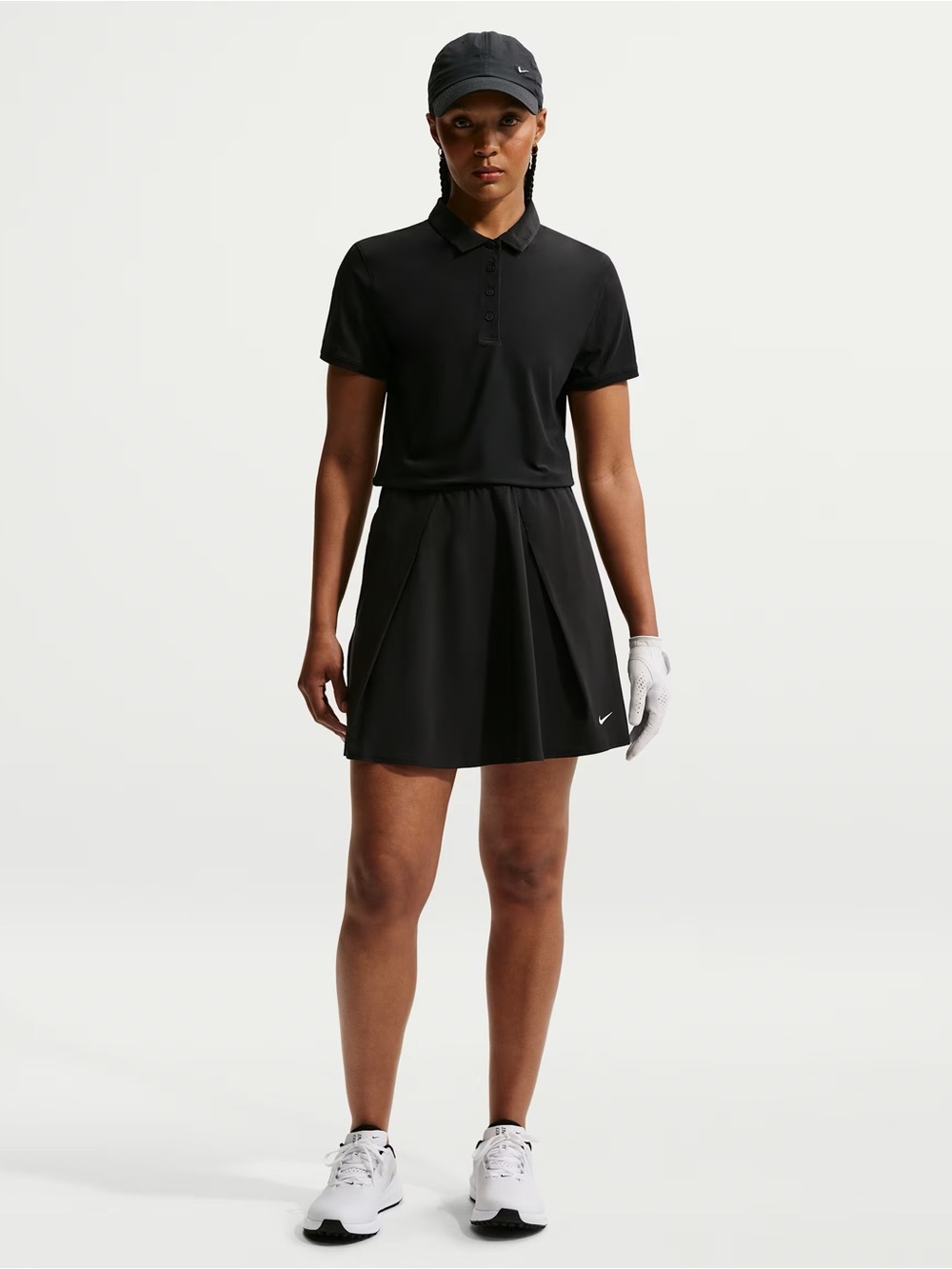 Nike Dri-FIT Black Golf Polo Shirt Women’s XL Athletic Performance Top - Picture 3 of 11